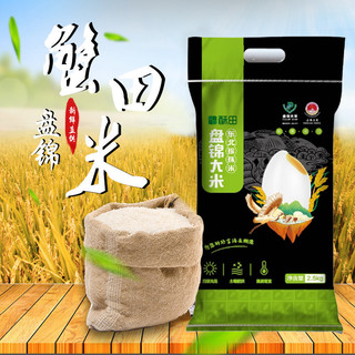 SUTIAN 酥田 东北盘锦蟹稻共生大米2.5KG 5斤小包装