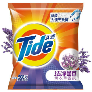 Tide 汰渍 无磷型洗衣粉 508g 淡雅熏香