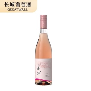 GREATWALL 长城葡萄酒 东方 莫斯卡托起泡甜型桃红葡萄酒 6%vol 750ml