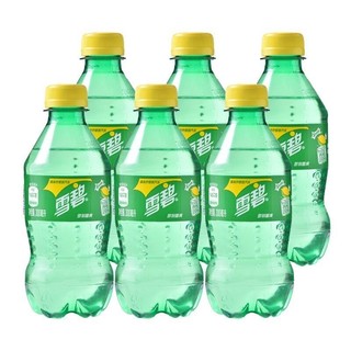 Sprite 雪碧 可口可乐 Coca-Cola 300ml*6瓶 多口味可选 碳酸饮料 迷你 小瓶装 汽水饮品 雪碧300ml*6瓶