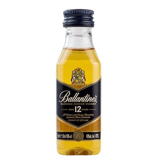 Ballantines 百龄坛 苏格兰威士忌12年小酒版