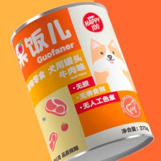 Wanpy 顽皮 果饭儿狗罐头375g 鸡肉味