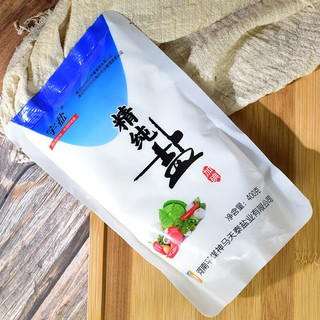 精纯盐加碘食用盐细沙400g