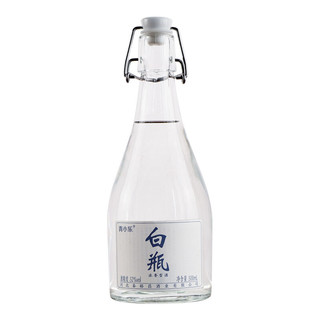 青小乐 52度白瓶粮食酒高度光瓶浓香型固态发酵白酒 500ml单瓶