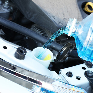 净珠 汽车摩托防冻玻璃水清洁剂0度2L*2瓶用品四季通用去油膜雨刷精