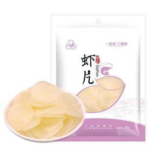 一品爽 虾片200g 休闲零食 虾片自