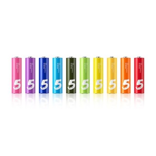 MI 小米 彩虹碱性电池 5号 10粒