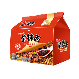 Uni-President 统一 酱拌面 贵州豆豉辣酱风味 5连包