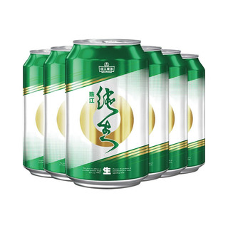 PEARL RIVER 珠江啤酒 纯生啤酒 330ml*6听