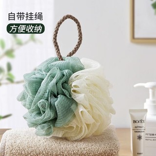 加品惠 沐浴球浴花搓澡搓背起泡洗澡神器成人儿童搓澡巾沐浴花洗澡球1只装YS-0690