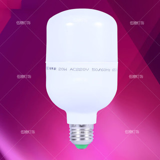 PLUS会员：Plus:LED节能灯泡 高富帅 E27灯泡 白光 5w