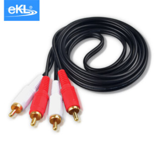 eKL 2莲花头音频线 1.5米