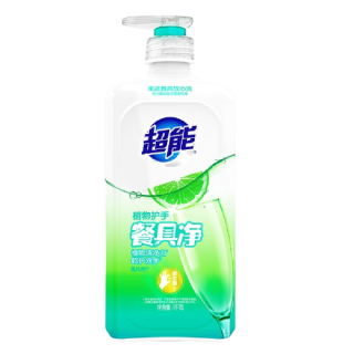 超能 APG系列 植物护手餐具净 1kg 晨风青柠