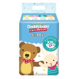 DadayBaby 爹地宝贝 酷动BB裤XXL17片