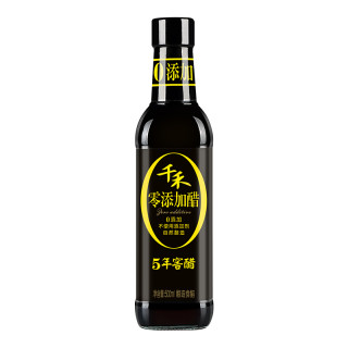 千禾 零添加 5年窖醋 500ml