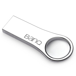 BanQ P8 时尚版 USB 2.0 U盘 白雪银 8GB USB
