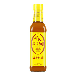 千禾 零添加 五香料酒 500ml