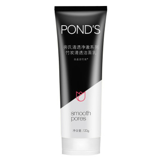 PONDS 旁氏 清透净澈系列竹炭清透洁面乳 120g