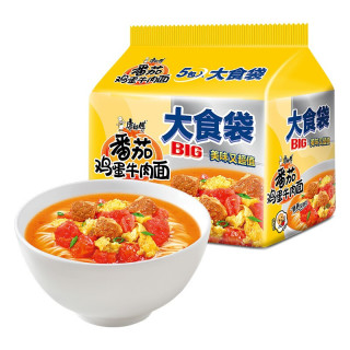 康师傅 番茄鸡蛋牛肉面 5包