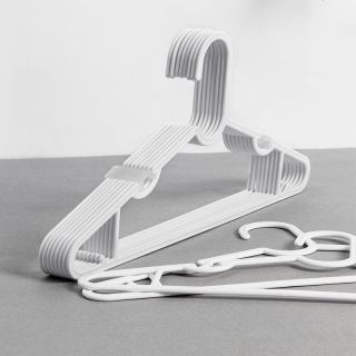 MINISO 名创优品 衣架 简约衣架10支装（混）