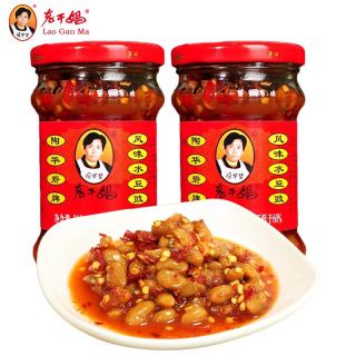 The Godmother 老干妈 陶华碧老干妈辣椒酱拌饭拌面酱 风味水豆豉210gx2瓶