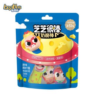 比逗仕 棒棒奶酪芝芝很棒即食儿童奶酪棒常温高钙18g*3支*2袋51%干酪含量