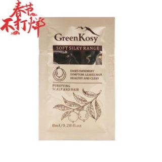 绿色溪谷 柔炫丝滑洗发水 柔炫丝滑去屑洗发乳8ml（袋包赠品随机发货）