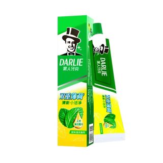 DARLIE 黑人 牙膏双重薄荷牙膏225g+白桃果味160克清新口气 双重薄荷90克1支