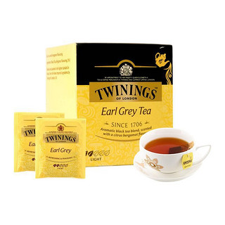 TWININGS 川宁 英国豪门伯爵红茶 波兰进口茶叶 袋泡红茶茶包 10包*2g*20g 红茶茶包