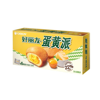 Orion 好丽友 蛋黄派 6枚 138g