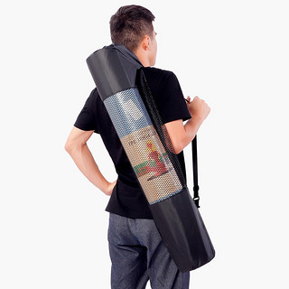 火迪鸟 瑜伽垫背包 透气网包 瑜伽垫网袋 瑜伽用品 加宽90大号--适合10-15MM厚度
