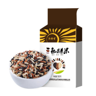 FEN DU XIANG 汾都香 优质三色糙米厂家直发 三色糙米500g*2