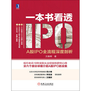 一本书看透IPO：A股IPO全流程深度剖析