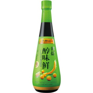 LEE KUM KEE 李锦记 薄盐醇味鲜 酿造酱油 500ml